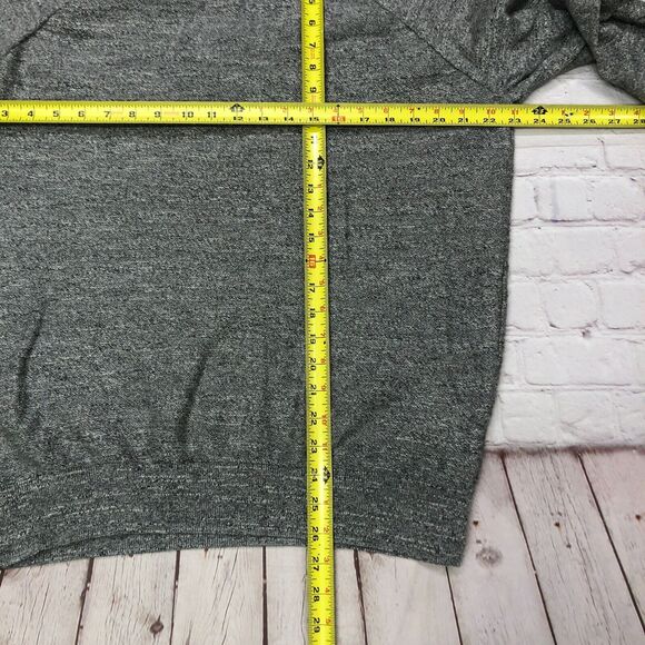 J. Crew Men Long Sleeve Crew Neck Cotton Knit Sweater Size Large Gray B253 -11 - Picture 3 of 14